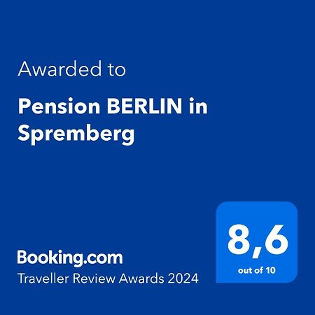 Pension Berlin In Spremberg Extérieur photo